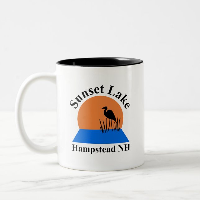 Taza Bicolor Sunset Lake Mug (Izquierda)
