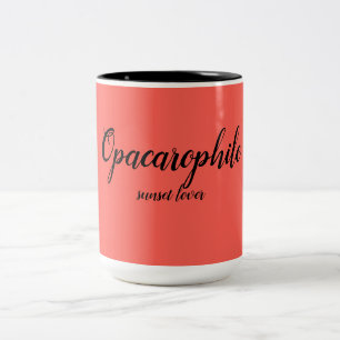 Taza Bicolor Sunset Lover