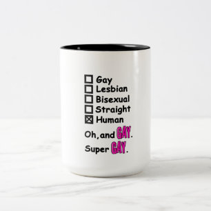 Taza Bicolor Super Gay