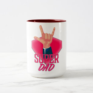 Taza Bicolor Super PAPÁ