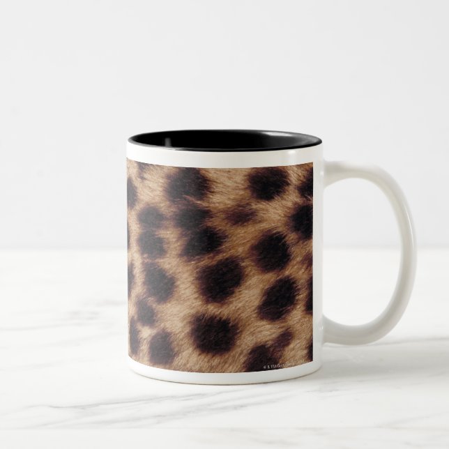 Taza Bicolor Superficie de felino manchada (Derecha)