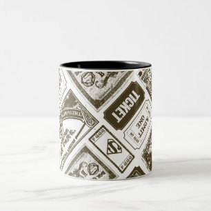 Taza Bicolor Supergirl admite un modelo Brown