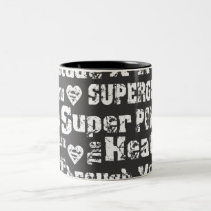 Taza Bicolor Supergirl apenó el texto
