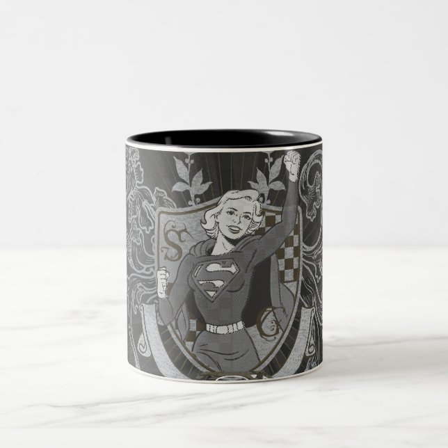 Taza Bicolor Supergirl Crest (Centro)