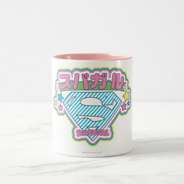 Taza Bicolor Supergirl J-Pop 12 (Centro)