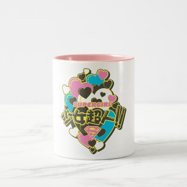 Taza Bicolor Supergirl J-Pop 4 (Centro)