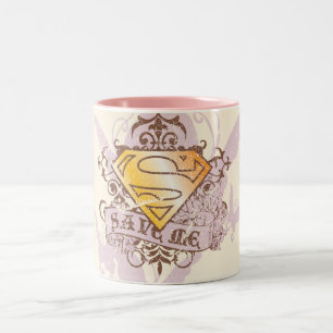 Taza Bicolor Supergirl me ahorra