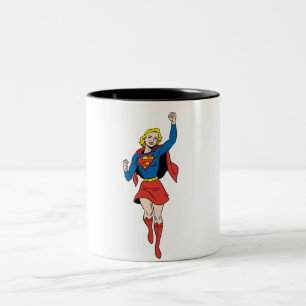 Taza Bicolor Supergirl Pose 4