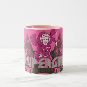 Taza Bicolor Supergirl Power 2