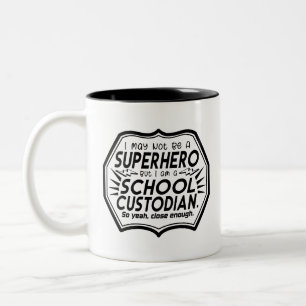 Taza Bicolor Superhéroe Custodian