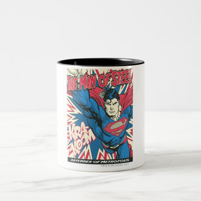 Taza Bicolor Superman 12 (Centro)