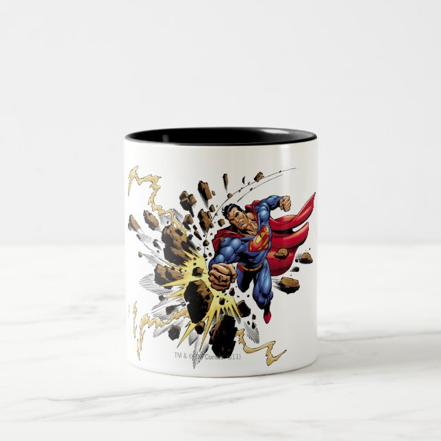 Taza Bicolor Superman 68 (Centro)