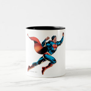 Taza Bicolor Superman grita