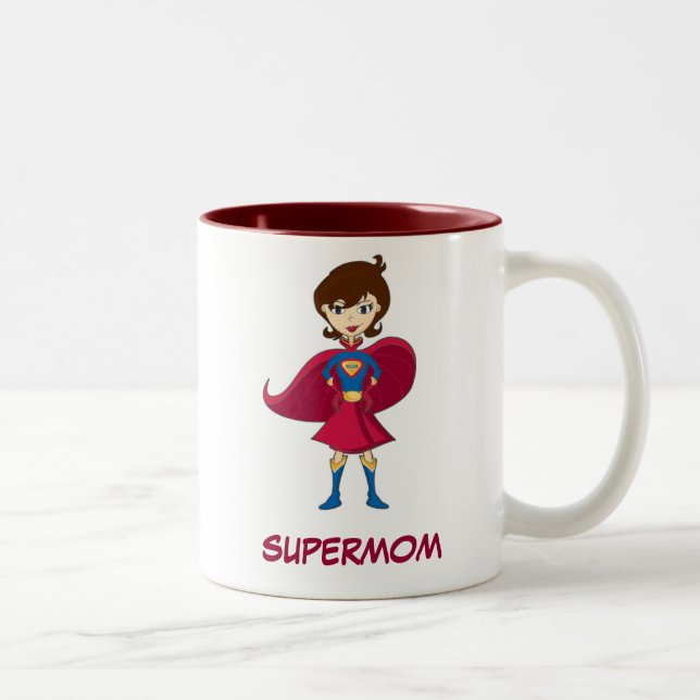 TAZA BICOLOR SUPERMOM (Derecha)