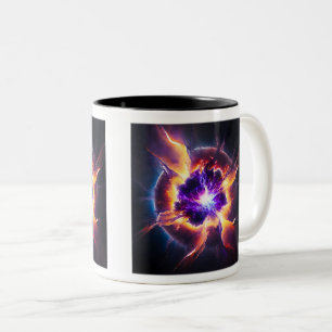 Taza Bicolor Supernova Classic Mug, 11 oz Coffee Mug
