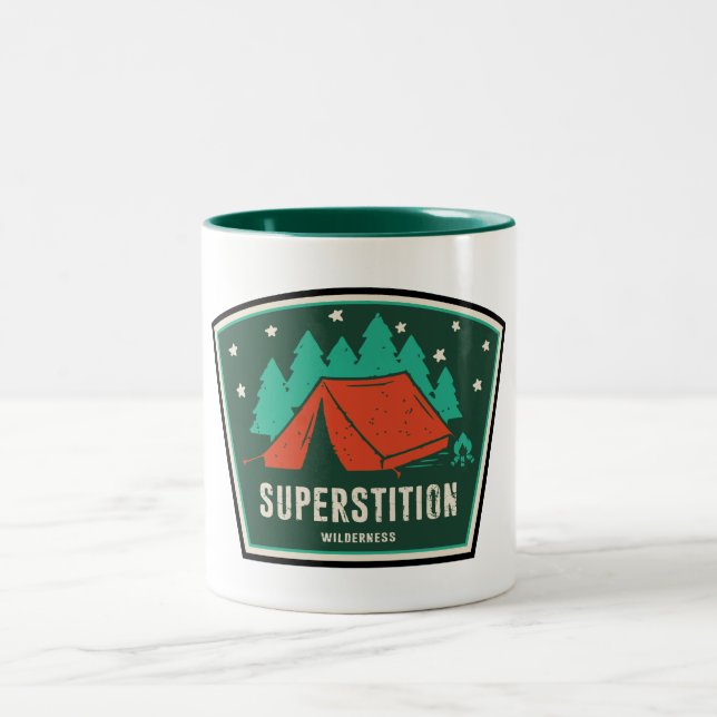 Taza Bicolor Supervivencia salvaje Camping Arizona (Centro)