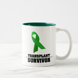 Taza Bicolor Superviviente del trasplante