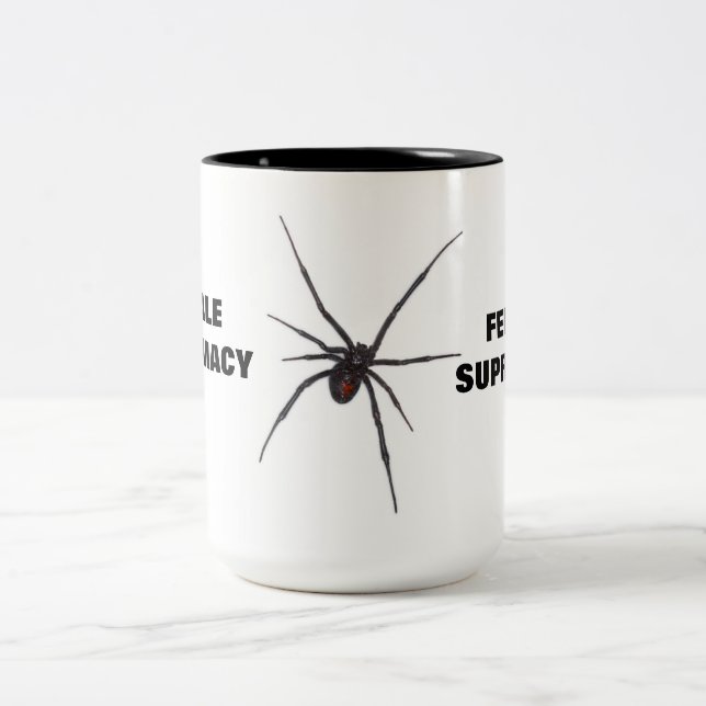 TAZA BICOLOR SUPREMACÍA FEMENINA (Centro)