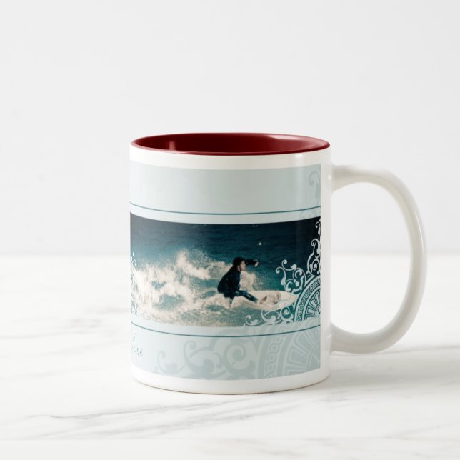 Taza Bicolor Surfing (Derecha)