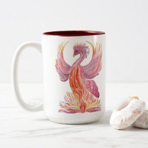 Taza Bicolor Surge Fénix