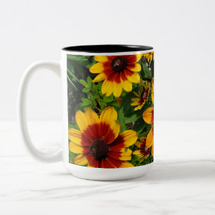 Taza Bicolor Susan de ojos negros