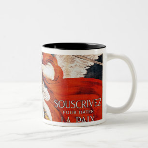 Taza Bicolor Suscriba para acelerar paz por Victory