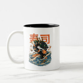 TAZA BICOLOR SUSHI SEA DRAGON