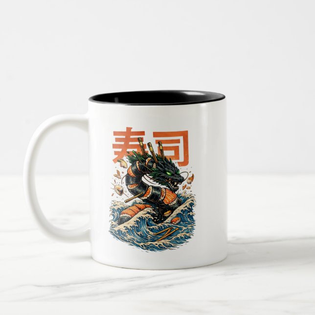 TAZA BICOLOR SUSHI SEA DRAGON (Izquierda)