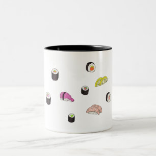 Taza Bicolor Sushi y Sashimi