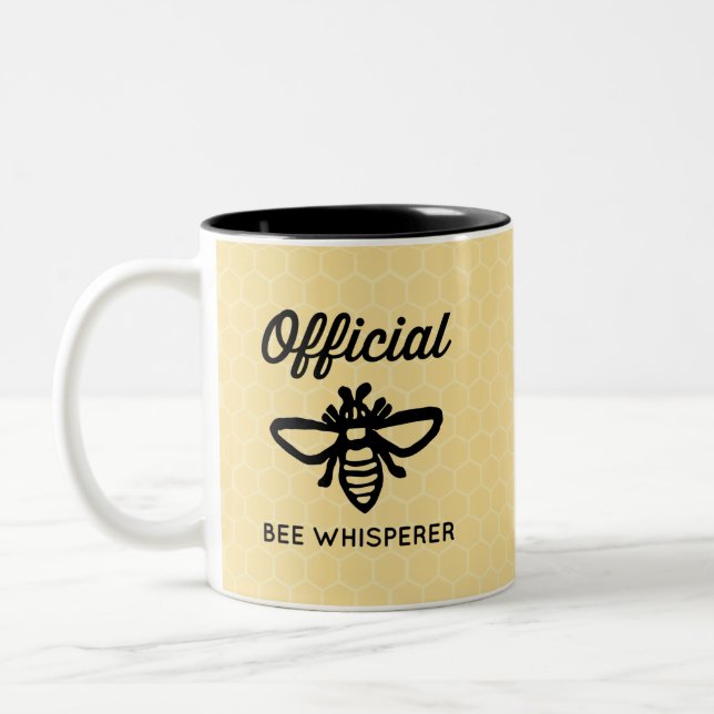Taza Bicolor Susurro de abeja (Izquierda)