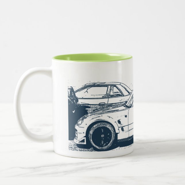 Taza Bicolor Suzuki Cappuccino (EA11R) MUG (Izquierda)