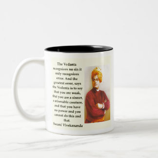 Taza Bicolor Swami Vivekananda