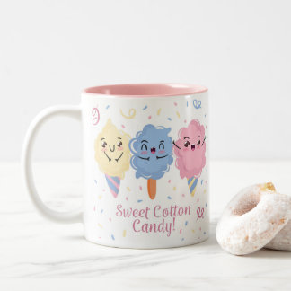 Taza Bicolor Sweet Cotton Candy Mug