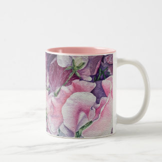 Taza Bicolor Sweet Peas