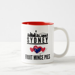 Taza Bicolor Sydney Love Fruit Mince Pies Cityscape