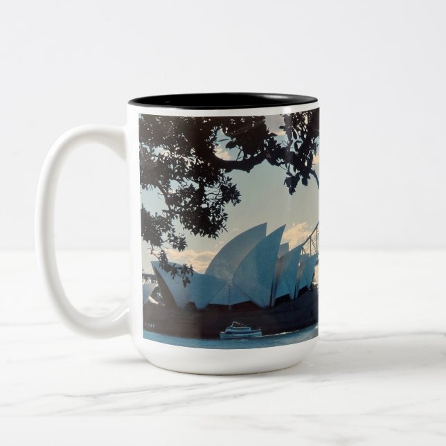 TAZA BICOLOR SYDNEY OPERA HOUSE AUSTRALIA MUG (Izquierda)