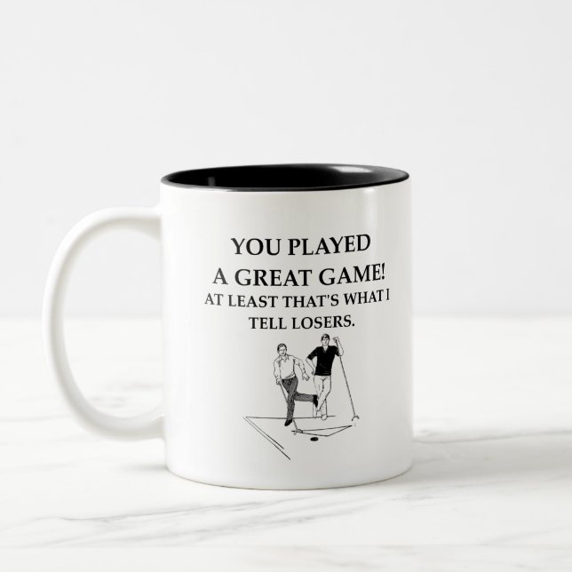 Taza Bicolor tablero de barro (Izquierda)