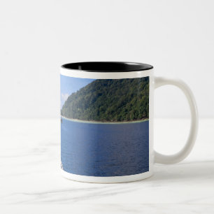 Taza Bicolor Tailandia, Mar de Andamán. barco de clip Star Fyer
