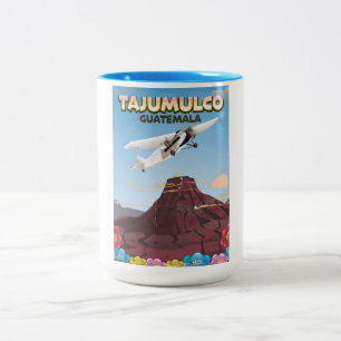 Taza Bicolor Tajumulco Guatemala