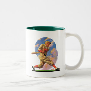 Taza Bicolor Talud del béisbol