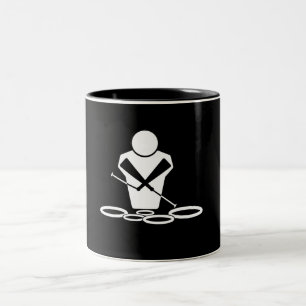 Taza Bicolor Tambores de tenor