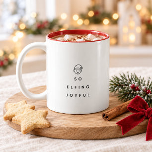 Taza Bicolor Tan Endiabladamente Alegre