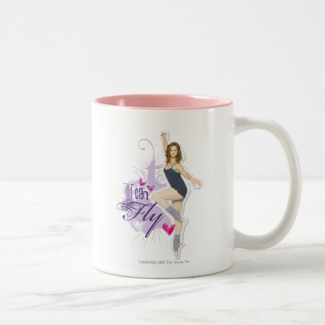 Taza Bicolor Tara: Puedo volar (Derecha)