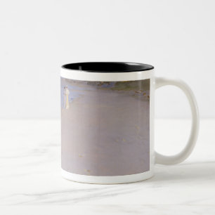 Taza Bicolor Tarde en la playa del sur, Skagen, 1893 del verano