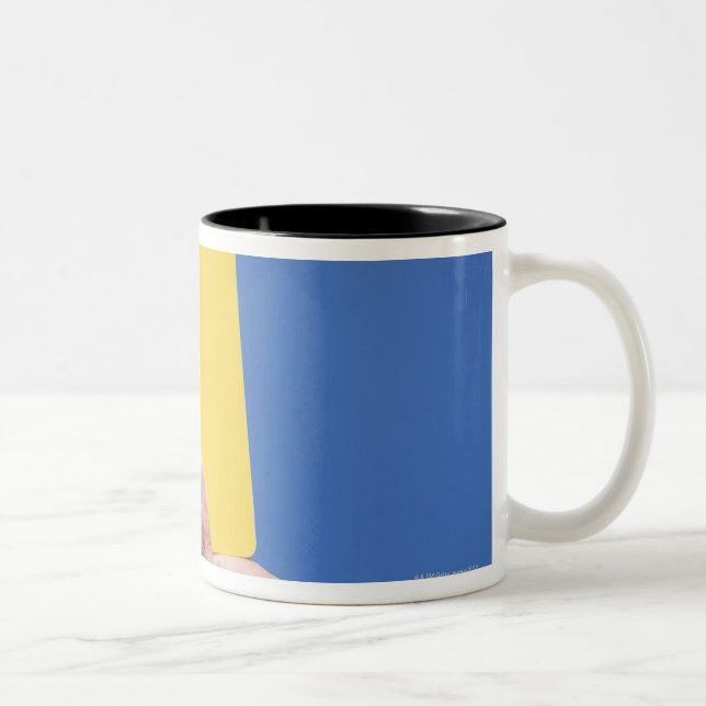 Taza Bicolor Tarjeta amarilla (Derecha)