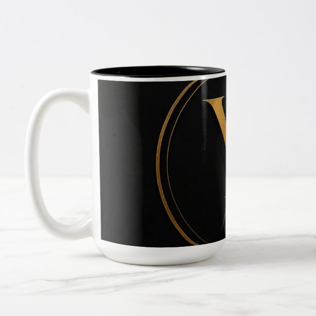 Taza Bicolor Tarjeta de Encerramiento (Izquierda)