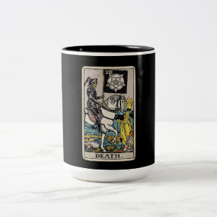 Taza Bicolor Tarot de la Muerte