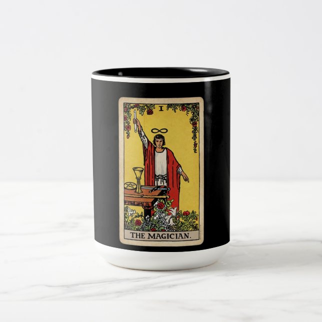 Taza Bicolor Tarot del Mago (Centro)