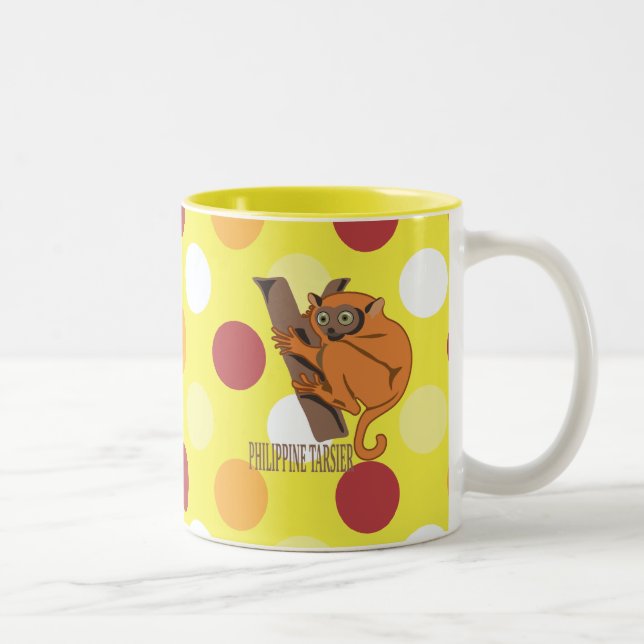 Taza Bicolor Tarsero de Filipinas (Derecha)