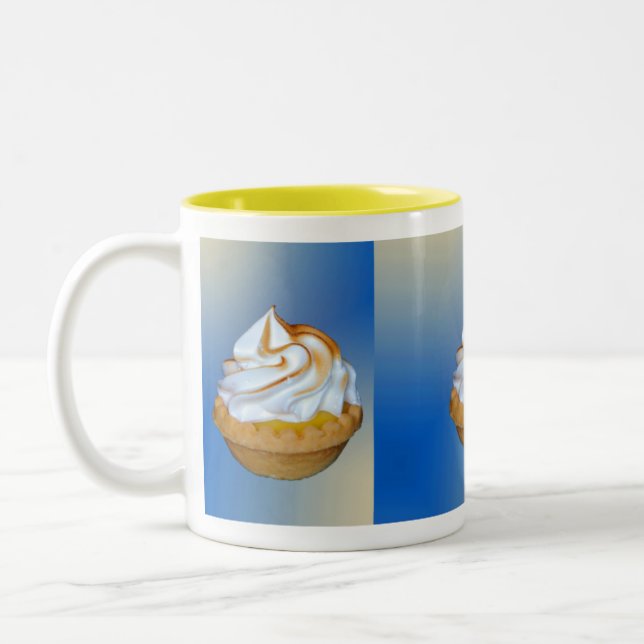 Taza Bicolor Tarta Tryptich del limón (Izquierda)